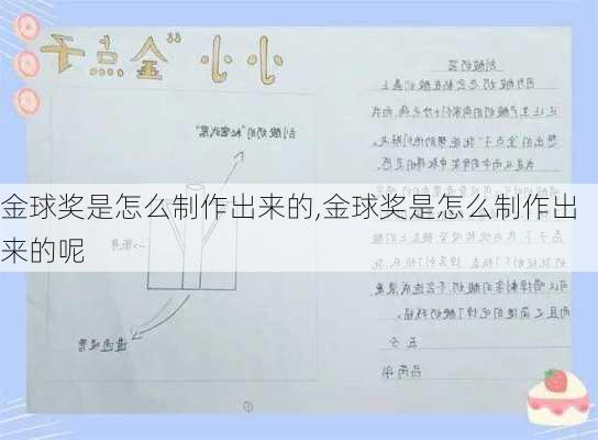 金球奖是怎么制作出来的,金球奖是怎么制作出来的呢