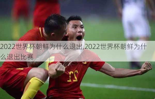 2022世界杯朝鲜为什么退出,2022世界杯朝鲜为什么退出比赛