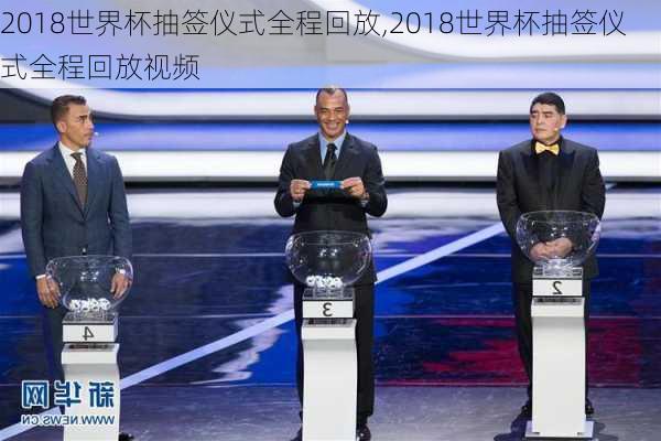 2018世界杯抽签仪式全程回放,2018世界杯抽签仪式全程回放视频