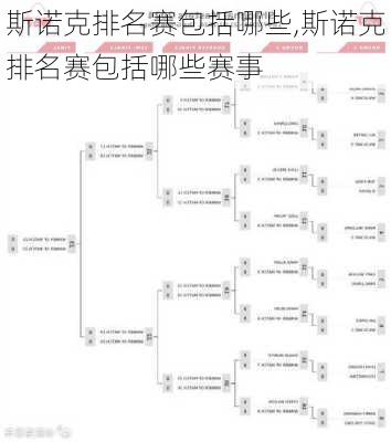 斯诺克排名赛包括哪些,斯诺克排名赛包括哪些赛事