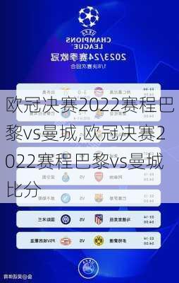 欧冠决赛2022赛程巴黎vs曼城,欧冠决赛2022赛程巴黎vs曼城比分