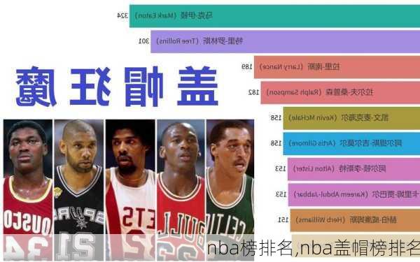 nba榜排名,nba盖帽榜排名