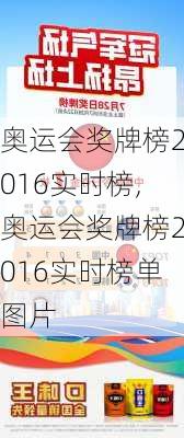 奥运会奖牌榜2016实时榜,奥运会奖牌榜2016实时榜单图片