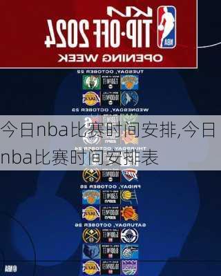 今日nba比赛时间安排,今日nba比赛时间安排表