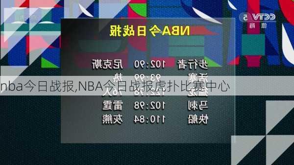 nba今日战报,NBA今日战报虎扑比赛中心