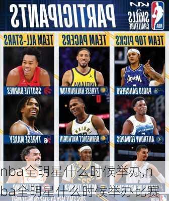 nba全明星什么时候举办,nba全明星什么时候举办比赛