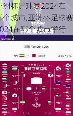 亚洲杯足球赛2024在哪个城市,亚洲杯足球赛2024在哪个城市举行