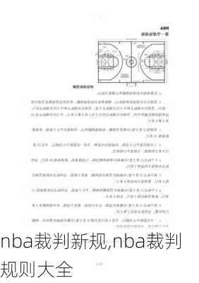 nba裁判新规,nba裁判规则大全