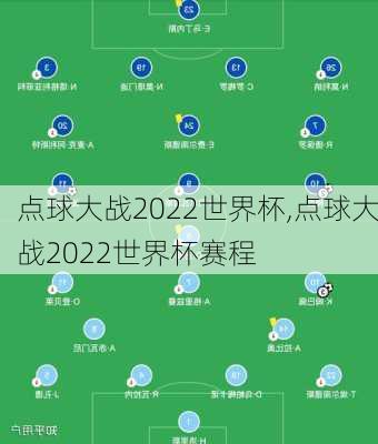 点球大战2022世界杯,点球大战2022世界杯赛程