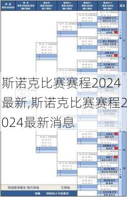 斯诺克比赛赛程2024最新,斯诺克比赛赛程2024最新消息