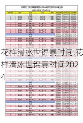 花样滑冰世锦赛时间,花样滑冰世锦赛时间2024