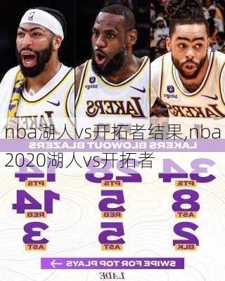 nba湖人vs开拓者结果,nba2020湖人vs开拓者