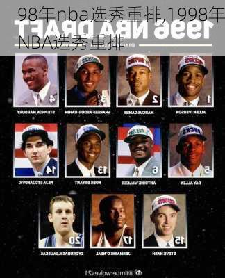 98年nba选秀重排,1998年NBA选秀重排