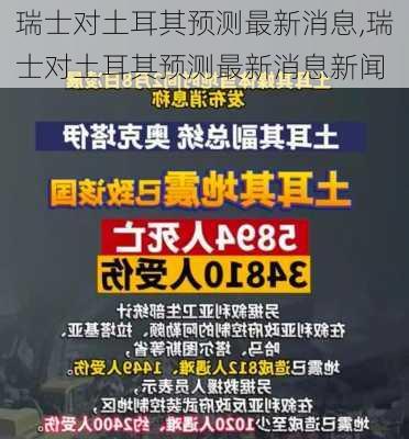 瑞士对土耳其预测最新消息,瑞士对土耳其预测最新消息新闻