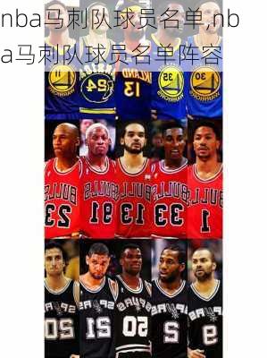 nba马刺队球员名单,nba马刺队球员名单阵容